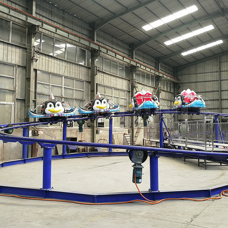 Penguin Pulley Roller Coaster